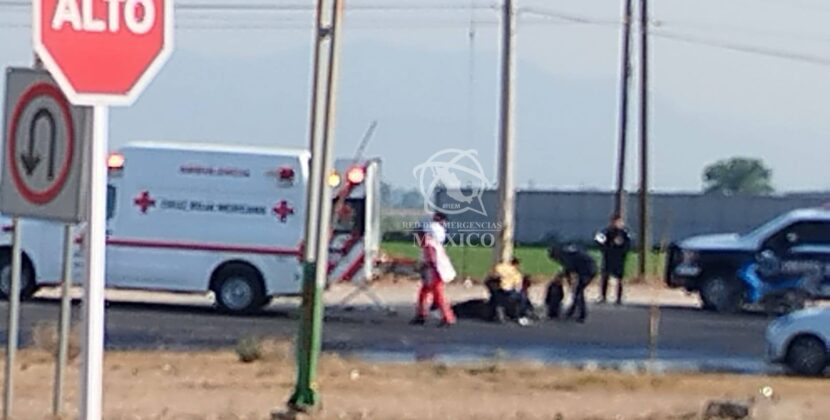 Motociclista Derrapa Por Agua Estancada En La Carretera Tula–Tlahuelilpan