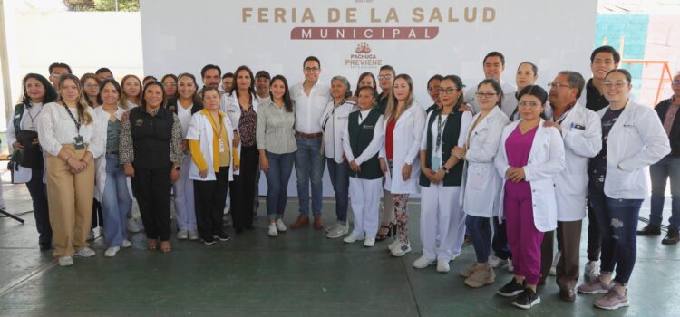 Inician jornadas de la Feria de la Salud Municipal en Pachuca