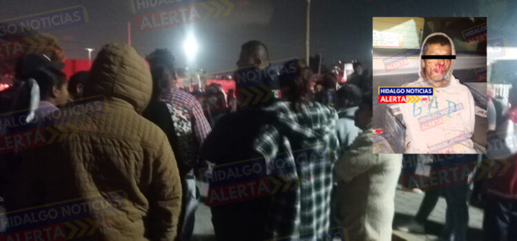 Vecinos Hacen La ‘Chamba’ De La Policía; Detienen Y Someten A Ladrón En Mineral De La Reforma