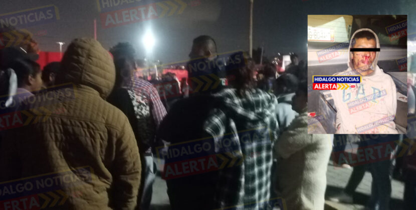 Vecinos Hacen La ‘Chamba’ De La Policía; Detienen Y Someten A Ladrón En Mineral De La Reforma