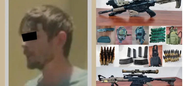 Detienen A Ciudadano Estadounidense Armado; Aseguran Armas De Alto Poder Y Equipo Táctico