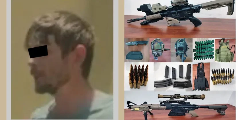 Detienen A Ciudadano Estadounidense Armado; Aseguran Armas De Alto Poder Y Equipo Táctico