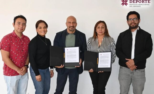 INHIDE Y Ajacuba Firman Convenio Para Impulsar Escuelas Deportivas