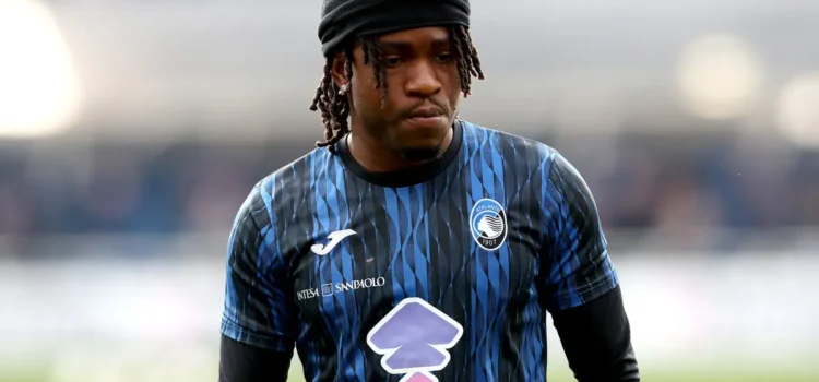 Atalanta define su alineación con defensa diezmada y Lookman como titular frente al Club Brujas
