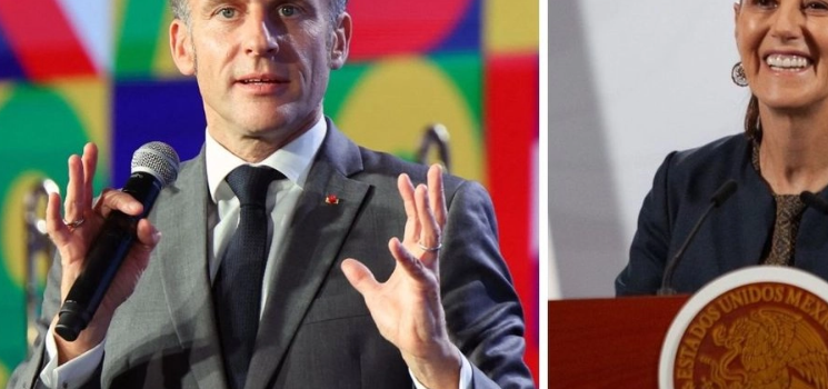 Claudia Sheinbaum y Emmanuel Macron se reunirán en México para fortalecer la relación bilateral