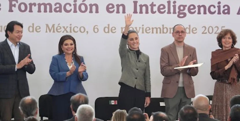 Presidenta Claudia Sheinbaum presenta el Centro Público de Inteligencia Artificial en el TecNM Tláhuac.