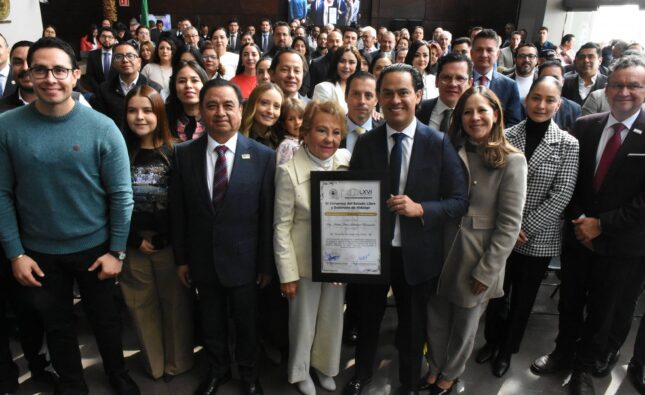 Congreso del Estado de Hidalgo entrega distinción “La Mina del Tiempo” al ingeniero Jaime Jesús Asturiano Hernández